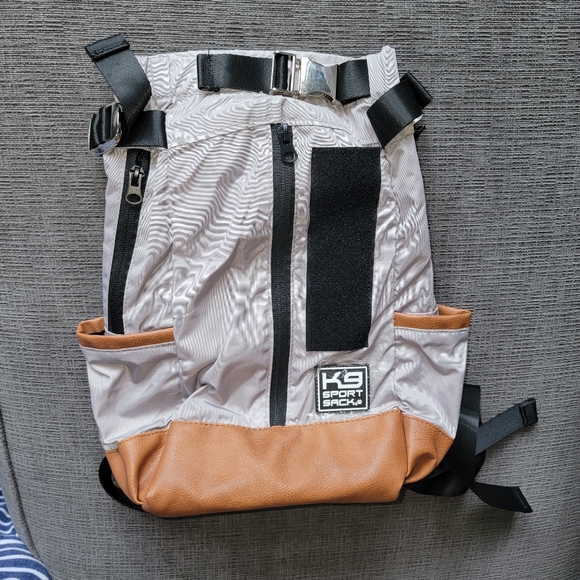 K9 SPORT SACK URBAN 2 In Grey with Faux leather accents sz XSMALL NWOT - Picture 3 of 16